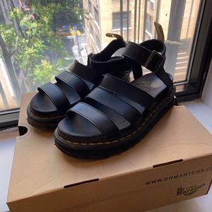 dr marten blaire sandals. US size 8 EU 39.